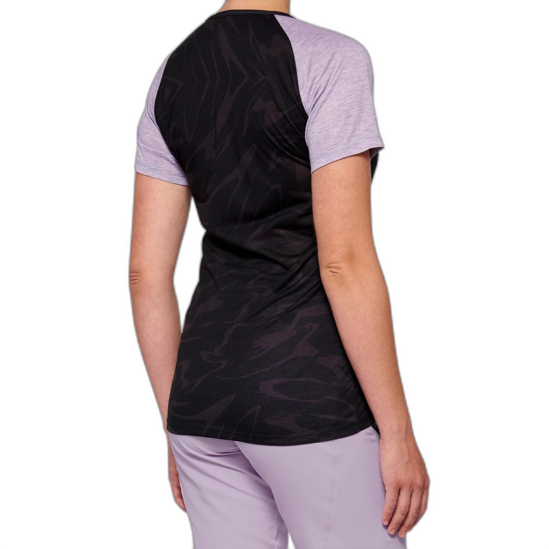 Camisola de manga curta feminina 100% airmatic