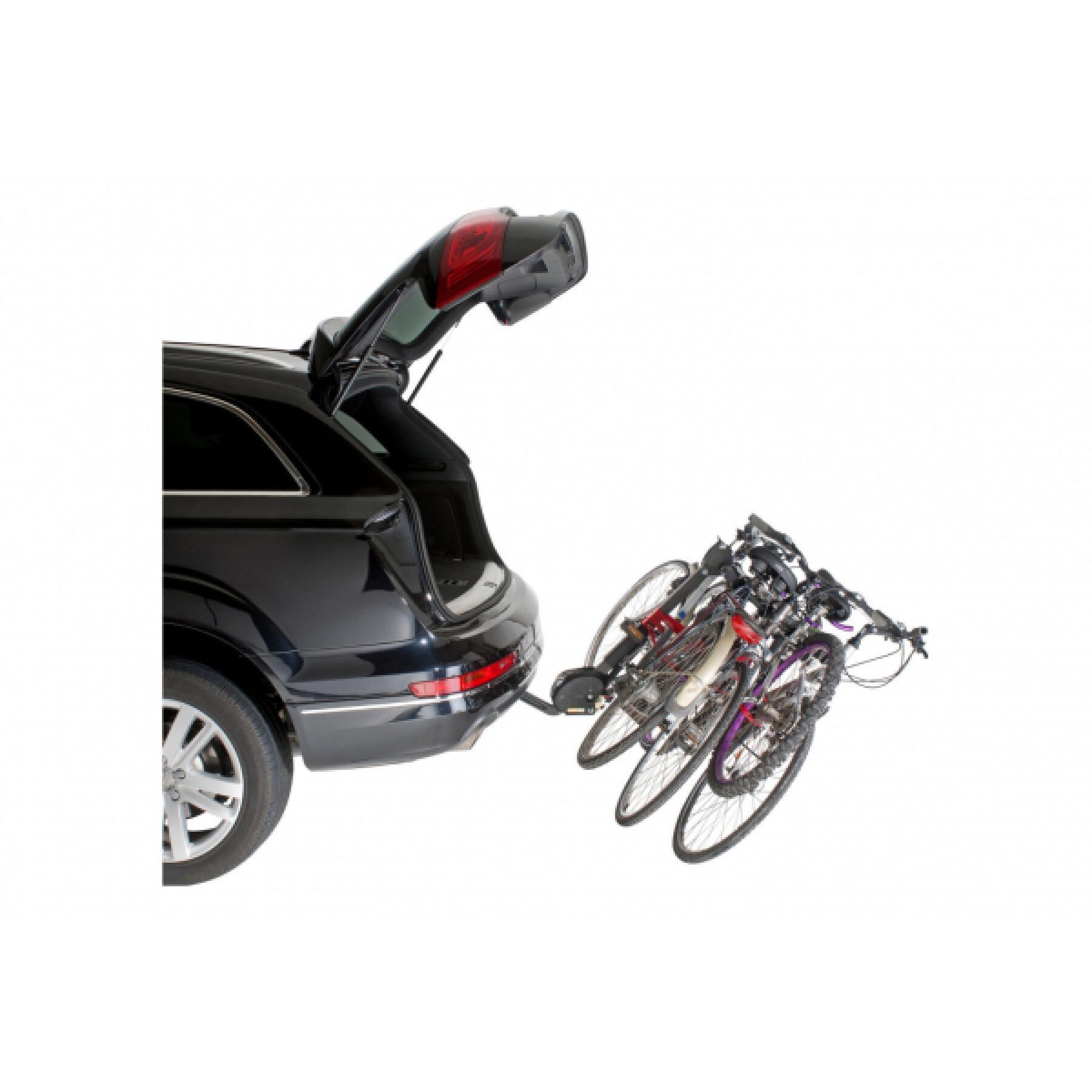 Porta bicicletas suspenso para 4 bicicletas, inclinável com dispositivo anti-roubo, fácil de montar rapide - fabricado em França Mottez Hercule homologue ce - 60 kgs