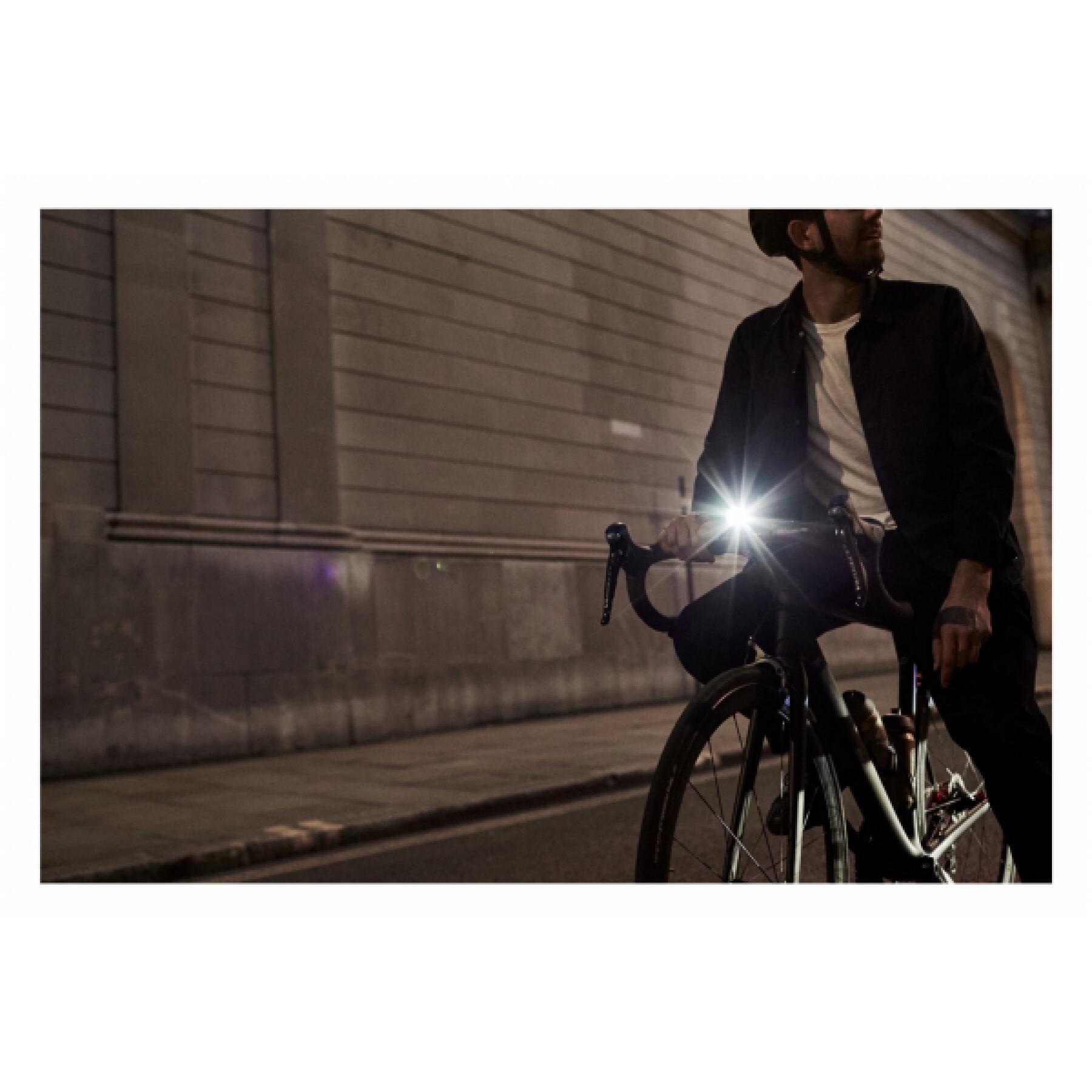 Farol de bicicleta recarregável com sinal laser Beryl laserlight core