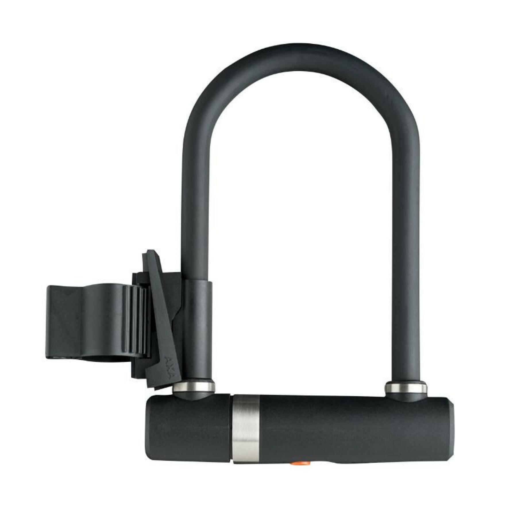 Fechadura para bicicletas com chave e cabo - reprodução de chaves possível - ideal para bicicletas Axa-Basta Newton Pro Sold Secure Niveau Silver