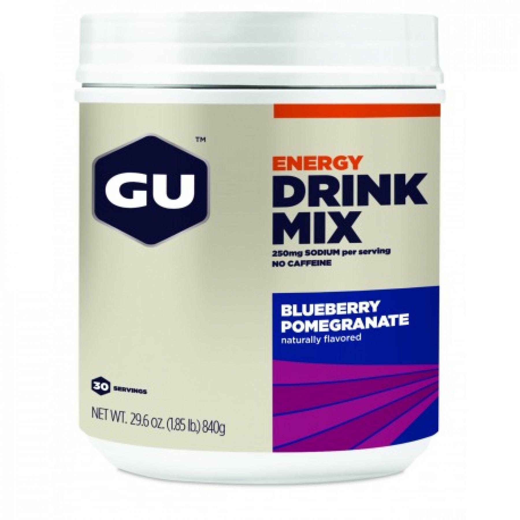 Bebida para exercício Gu Energy Drink mix myrtille/grenade (840g)