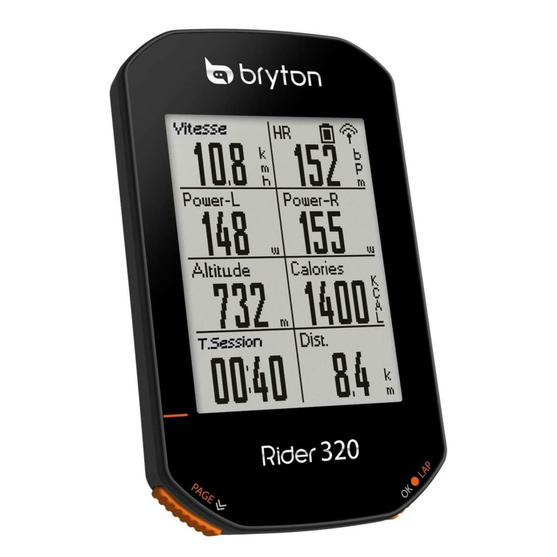 Contador (cadência/fc) Bryton rider 320 t