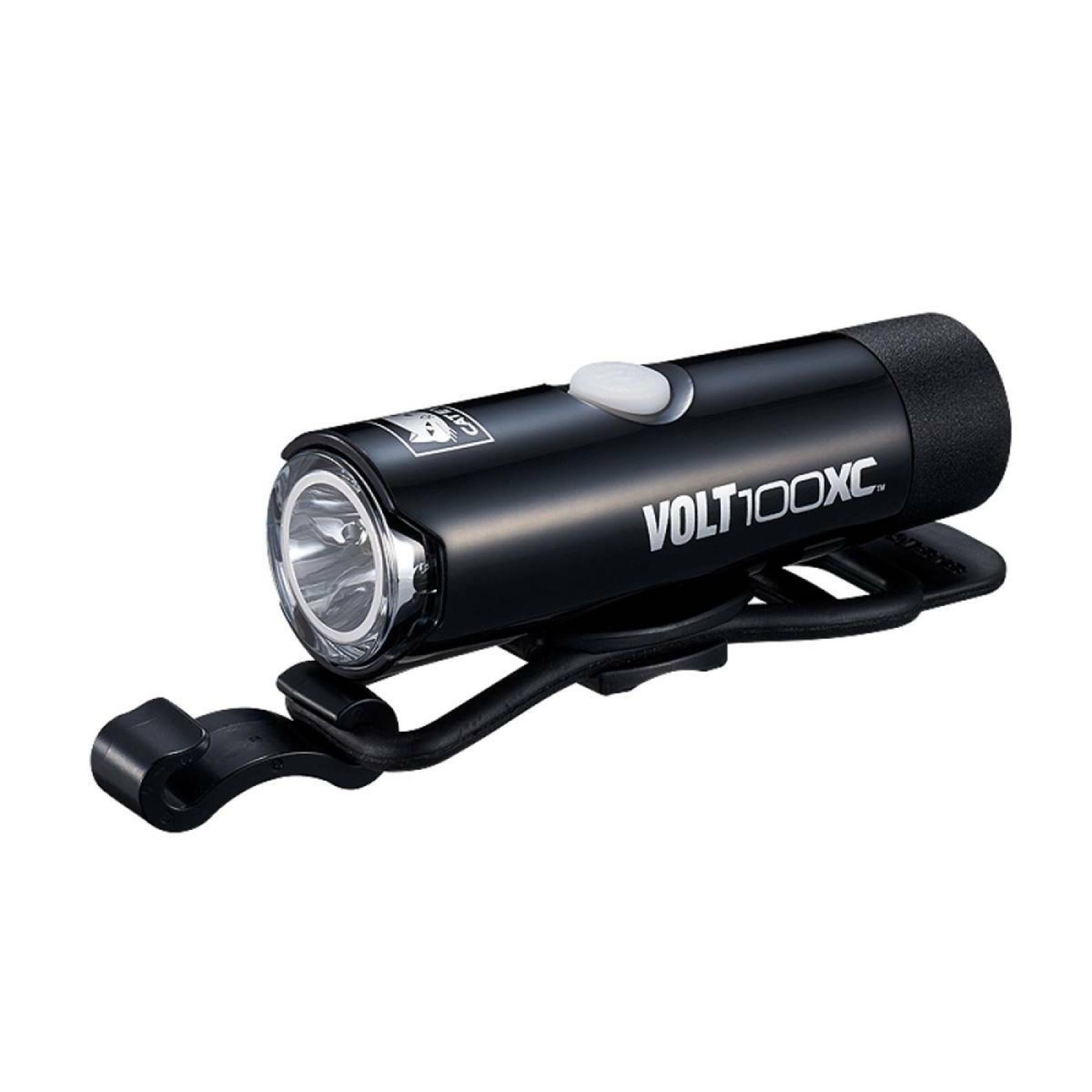 iluminação Cateye Volt 100 XC rechargeable/Orb pile