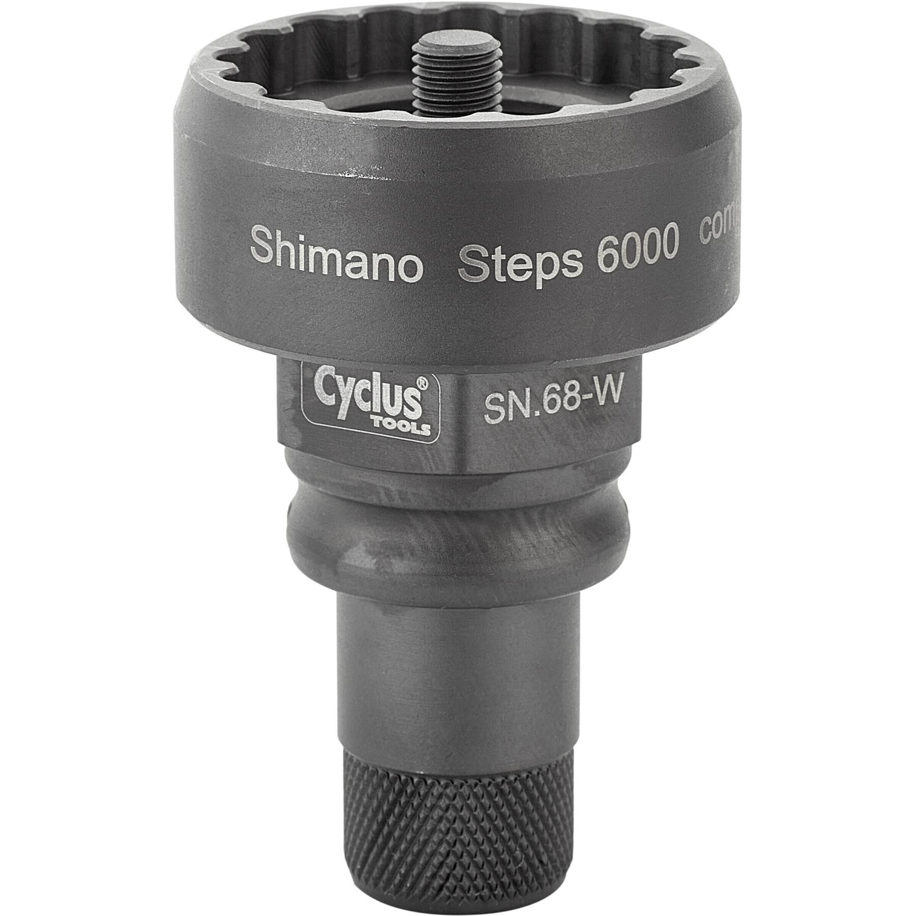 Ferramenta pro porca desmontável Cyclus pour vae shimano steps 6000 compatible avec l'outil snap.in 179967 ou clé 32mm