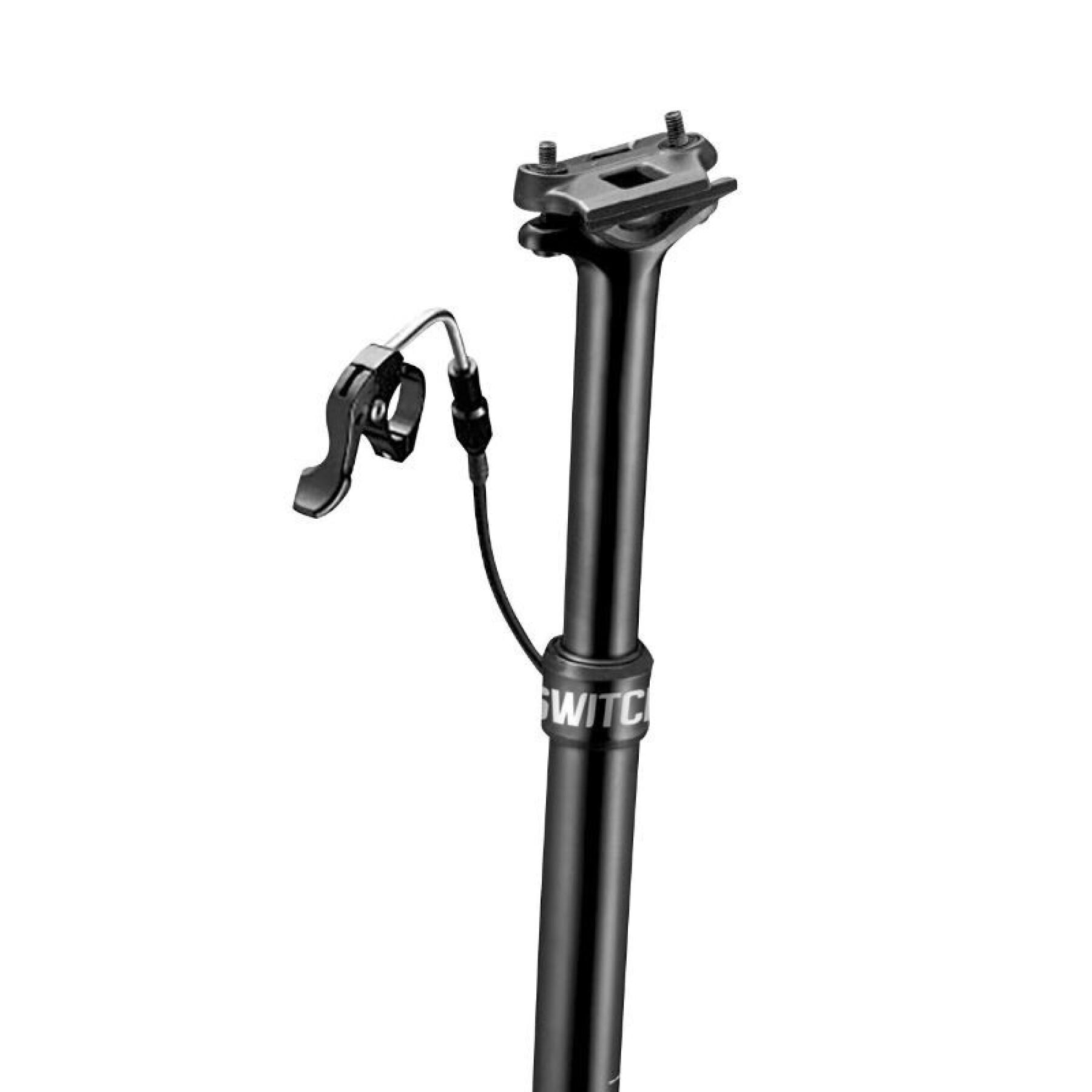 Posto de assento ajustável para bicicleta de montanha com cabo interno, fixação central em alumínio Gist Switch SW-125