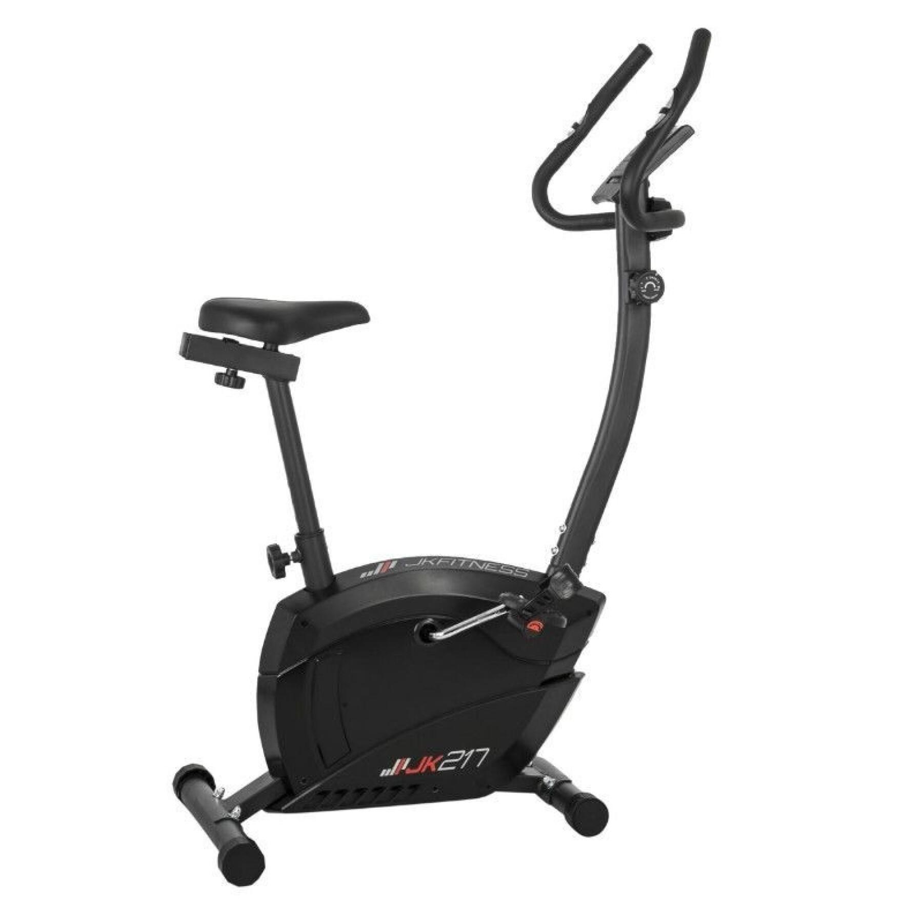 Home trainer fitness magnéticos com contador de calorias, velocidade, distância parcial e total Jk Fitness 207