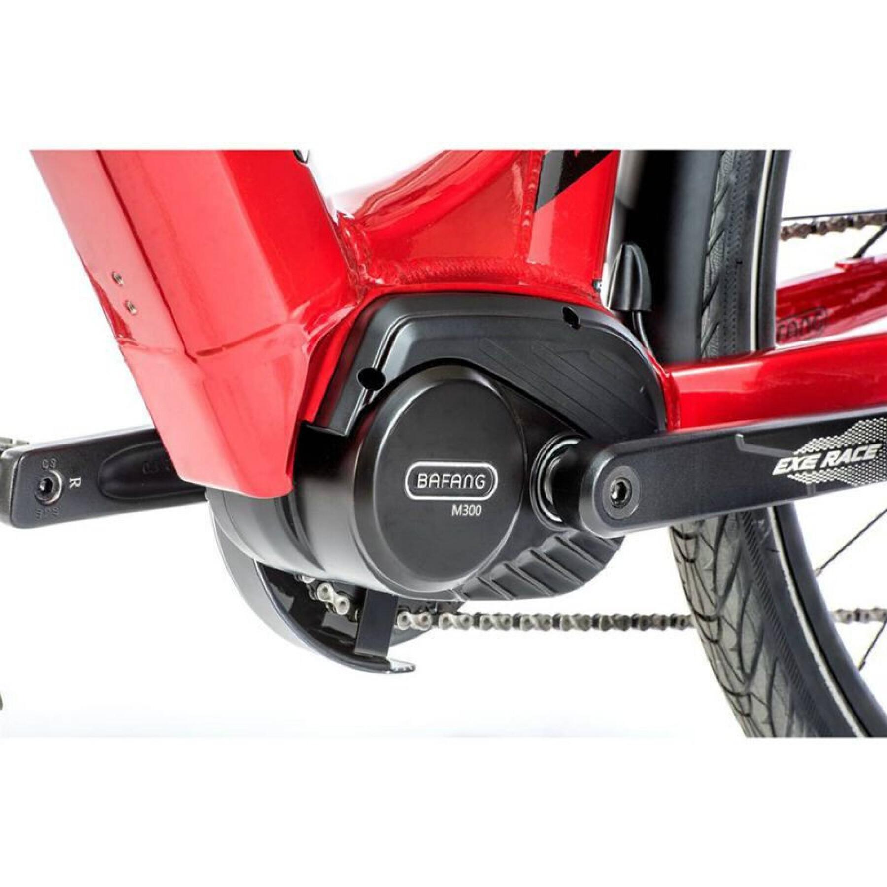 Bicicleta eléctrica com motor central Leader Fox Saga 2023 Bafang M300
