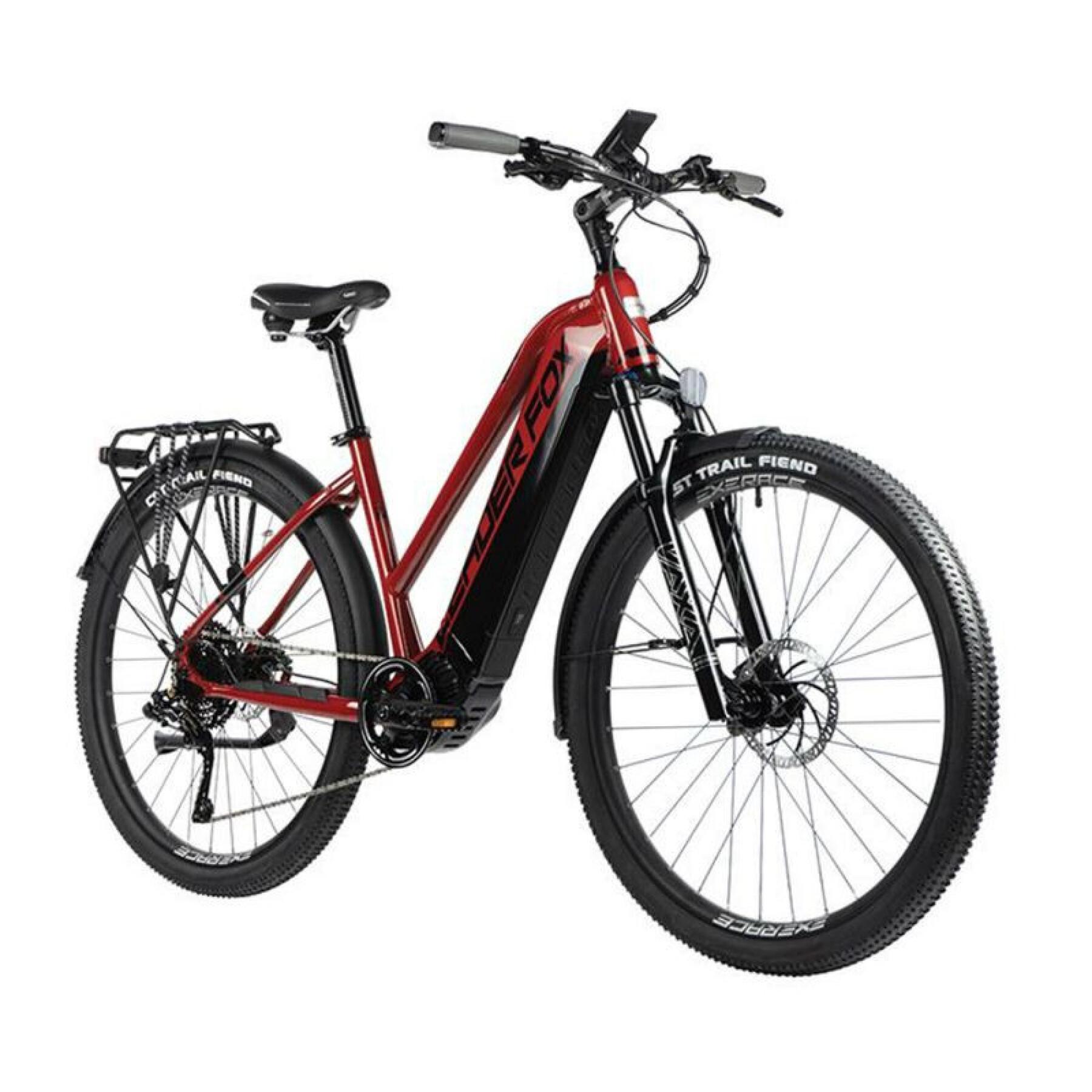 Bicicleta eléctrica de montagem central para mulher Leader Fox Bend 2023 Bafang M510