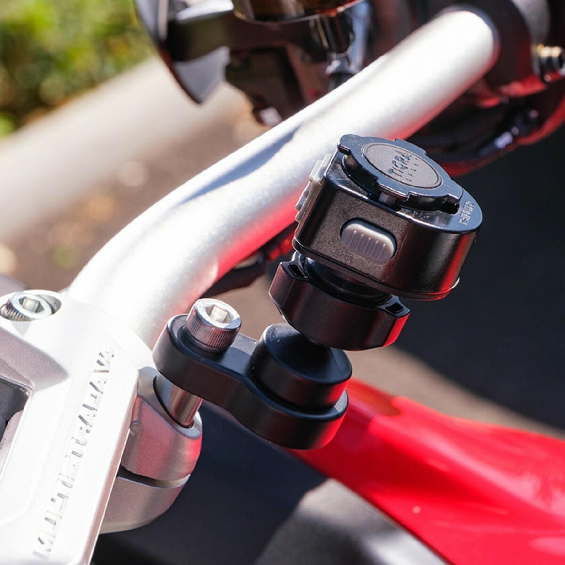 Parafuso de protecção do gatilho do suporte do smartphone de motocicleta Tigra fit-clic