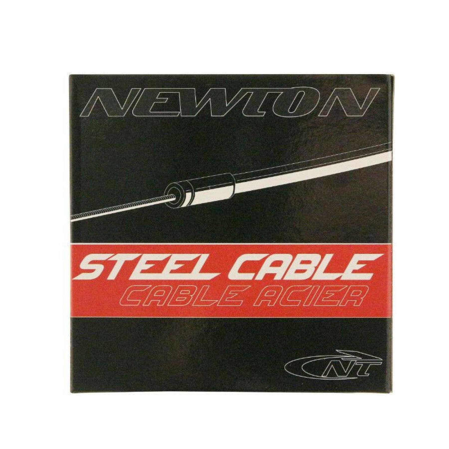 Caixa de 25 cabos de travão de aço para bicicletas de estrada Newton