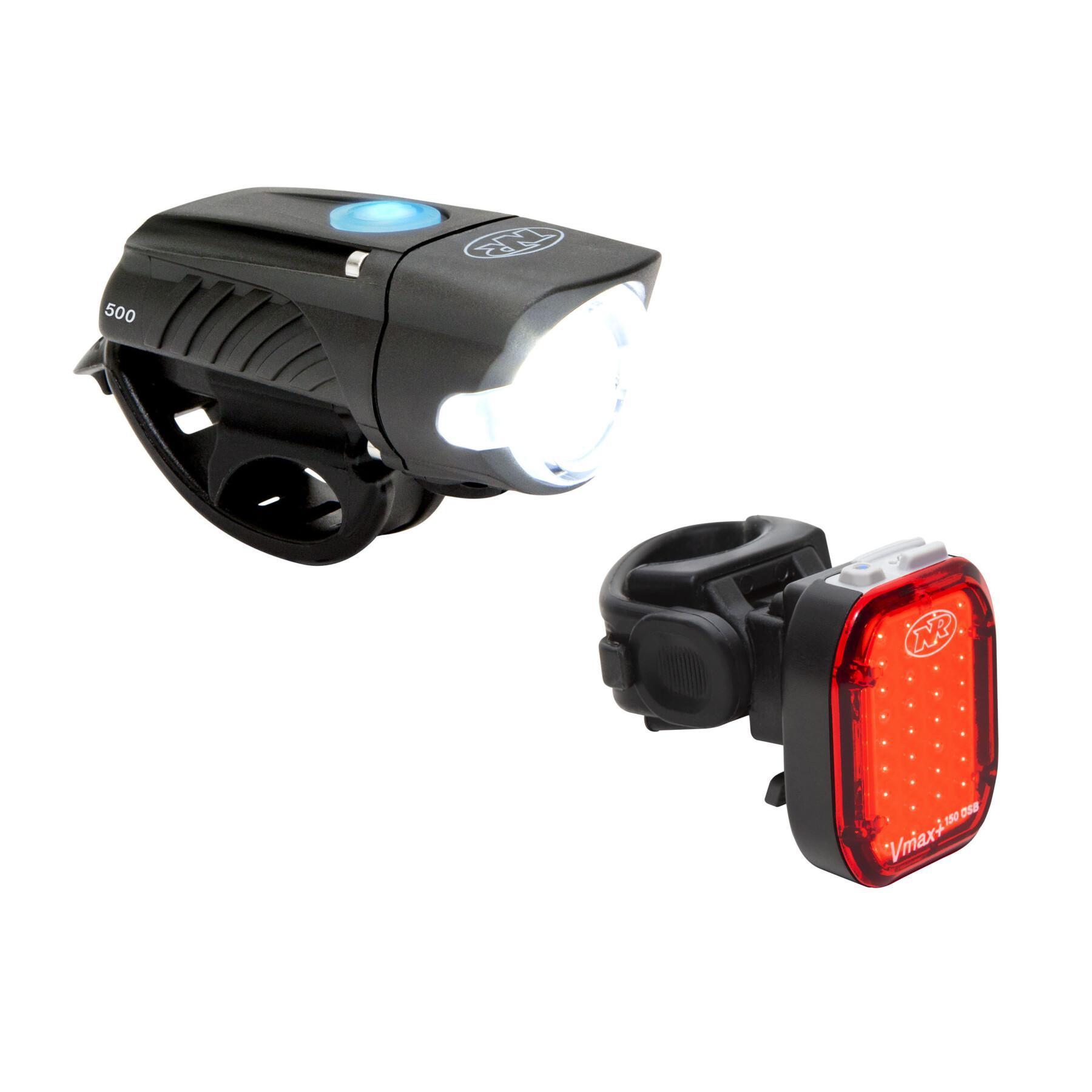 iluminação de bicicletas NiteRider Swift 500 / Vmax+ Combo