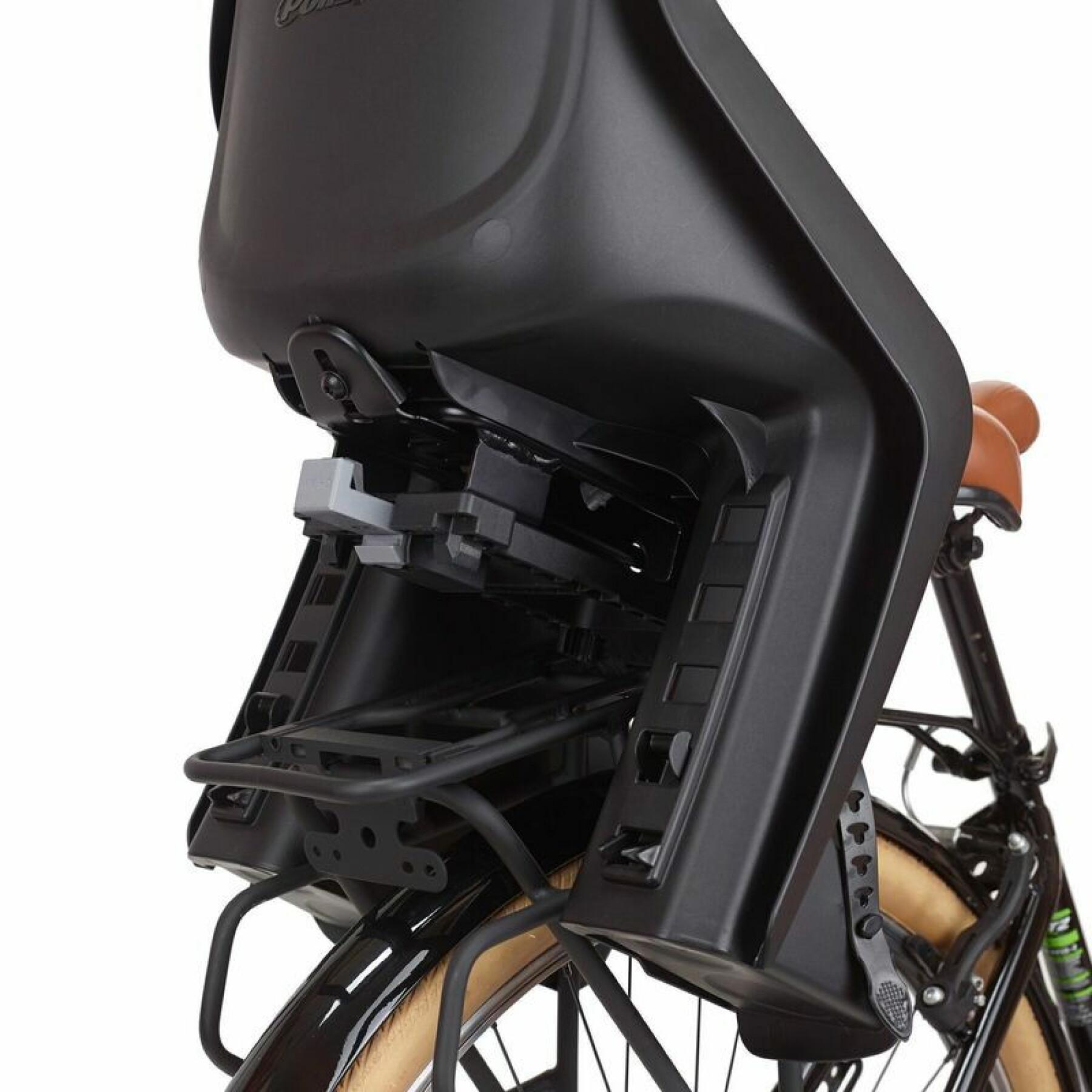 Cadeira de bicicleta traseira com acessório de transporte de crianças Polisport Bubbly Maxi