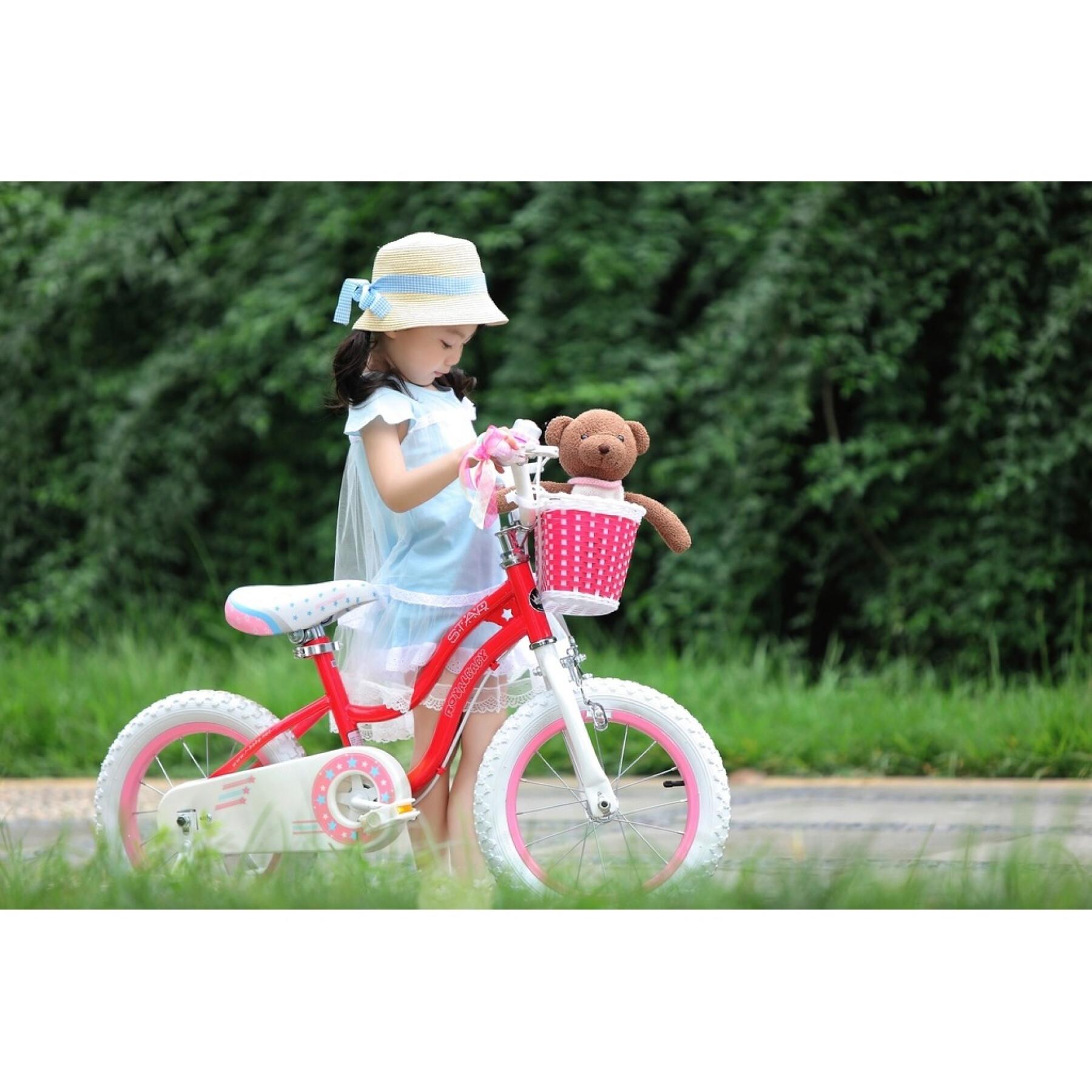 Bicicleta de menina RoyalBaby Star 14