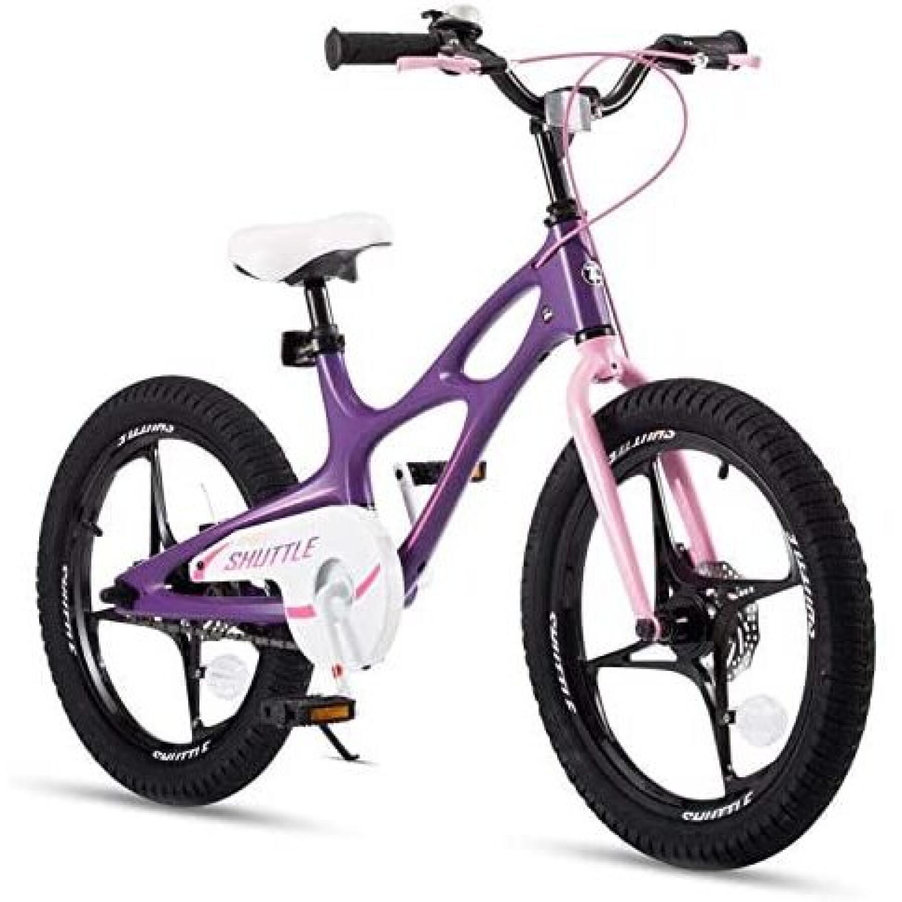 Bicicleta de alumínio para rapariga RoyalBaby Space 18