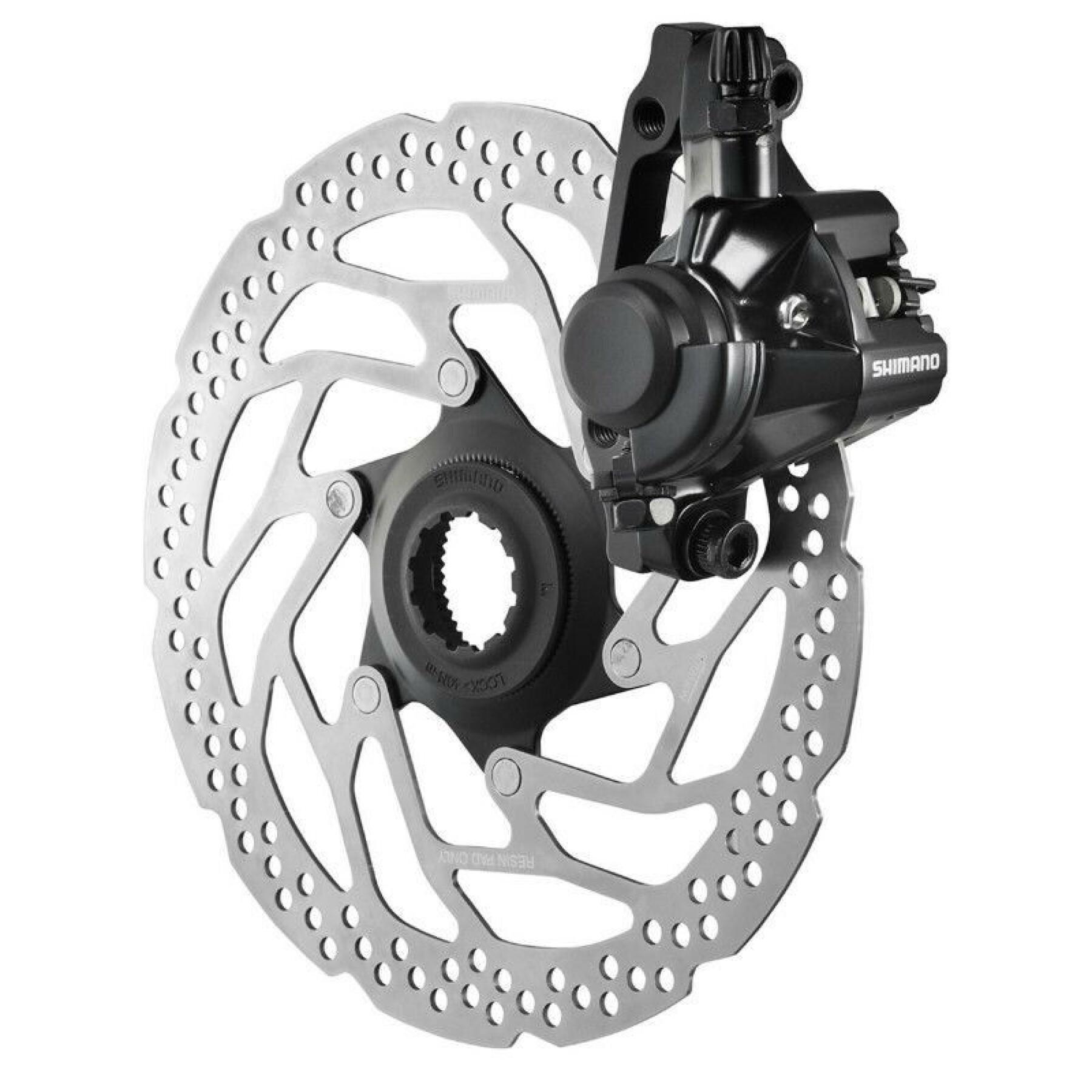 calibrador de travões para bicicleta de montanha disco mecânico de disco dianteiro-traseiro Shimano