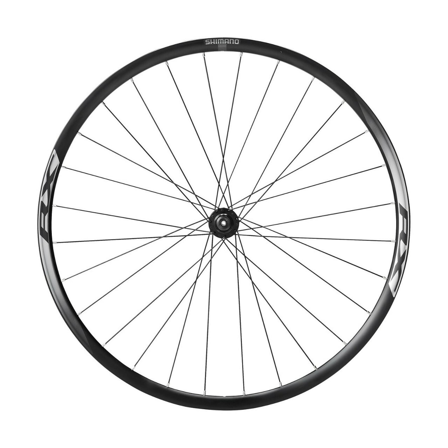 Roda de bicicleta 10/11v travão de disco fecho central Shimano GRX WHRX570LFERE65 10/11 v