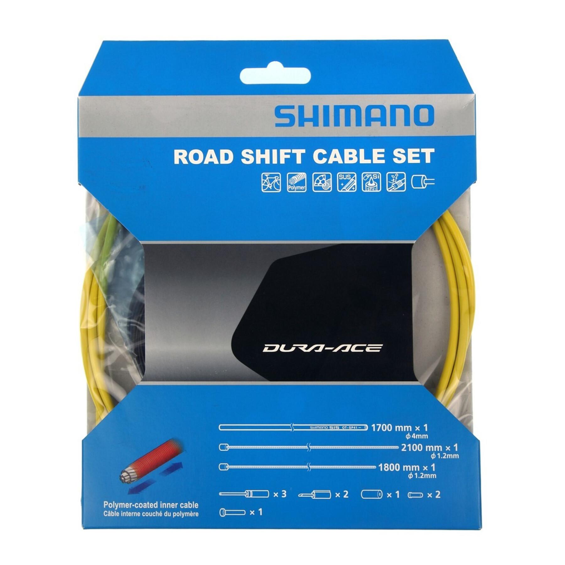 Cabos revestidos com polímero e coberturas de mudança de velocidades Shimano OT-SP41