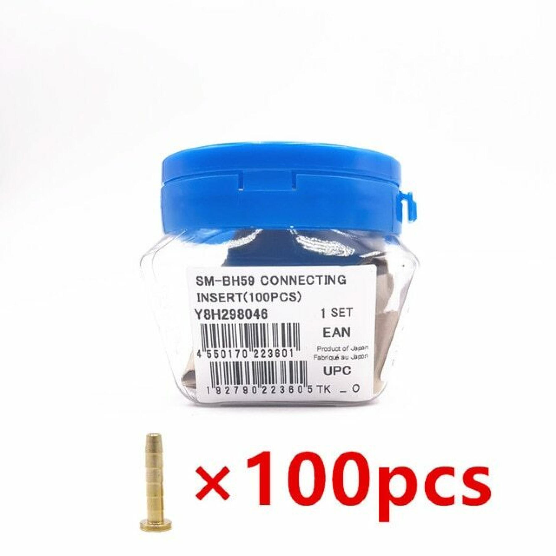 Pacote de 100 inserções de ligação para 10v Shimano SM-BH59