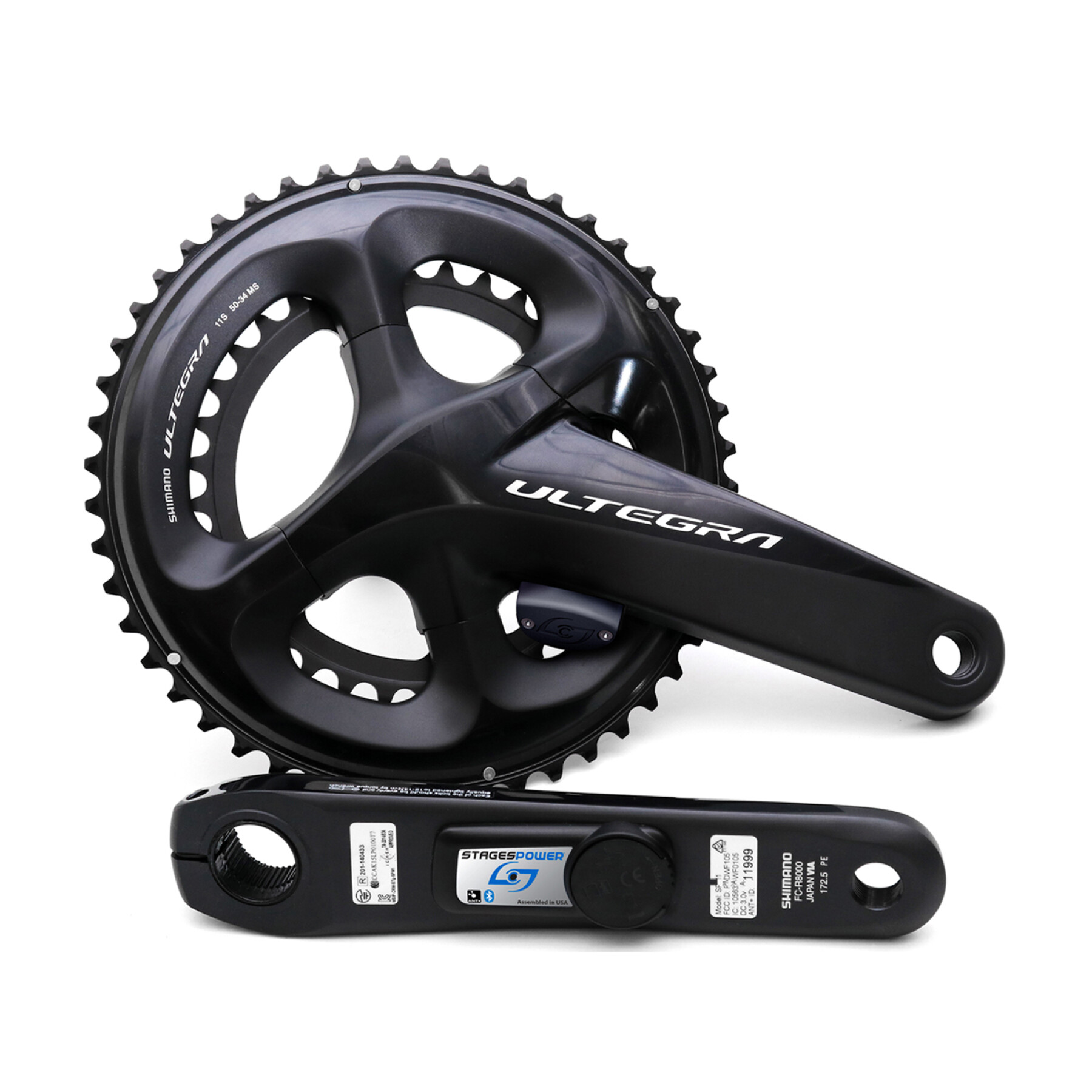 Manivelas Stages Cycling Stages Power LR - Shimano Ultegra R8000