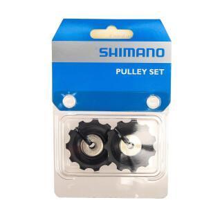 Conjunto de rodas para desviador traseiro Shimano rd-mc18/rd-m570/m510/rd-t400