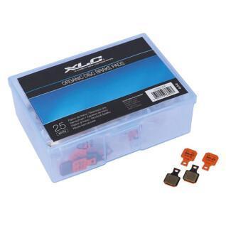 Kit de pastilhas de travão em aço Shimano XLC bp-o20 (x25) (x25)