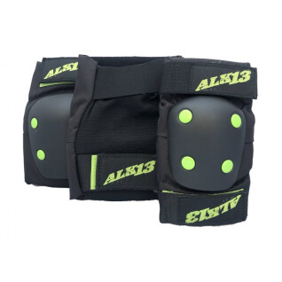 Kit de proteção para joelhos e cotovelos ALK13 Combopads