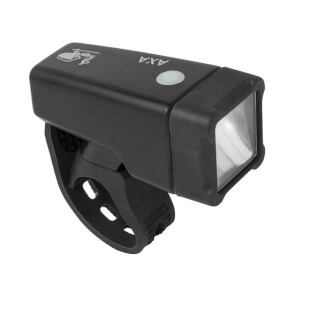 Kit de luzes de bicicleta com 4 funções, accionadas a pilhas e com flash Axa-Basta Nite Line T1 Lr6-Cr2032