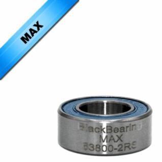 Rolamento máximo Black Bearing MAX - 63800-2RS - 10 x 19 x 7 mm