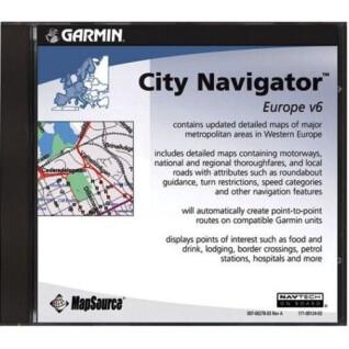 Mapa de estradas Garmin City Navigator Eourope NT