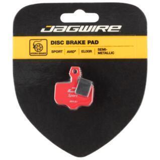 Pastilha de freio Jagwire Sport Semi-Metallic Disc Brake Pad Formula B4