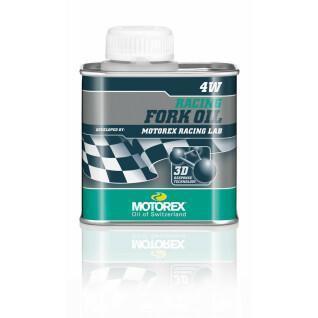 Garrafa de lata de óleo de garfo Motorex Racing 4W
