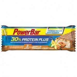 Conjunto de 15 barras PowerBar ProteinPlus 30 % - Caramel- Vanilla crisp