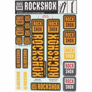 Autocolantes Rockshox 35mm