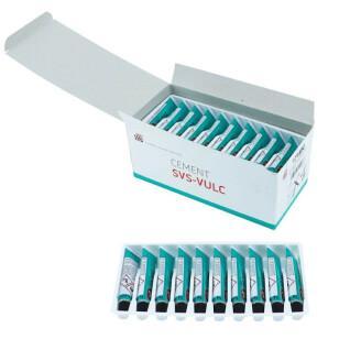 Pacote de 50 adesivos de adesivos líquidos vulcanizantes - tubo Tip Top SVS (5059032) 5 g