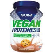 Proteína Vegan Apurna Cookie and cream - Pot 600g