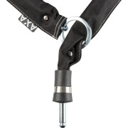 Fechadura de corrente de bicicleta com fivela para ferraduras Axa-Basta Plug