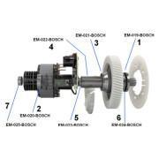 Kit de rolamentos para motor Black Bearing Bosch Generation 3