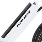 Bicicleta eléctrica com motor na roda traseira - 375wh alu Kross VAE Flex hybride 1.0