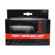 Kit de luzes LED para guiador e espigão de selim (fornecido com fixações) - usb recarregável Newton 70B