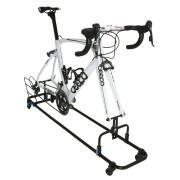 Bicicleta com caixa de transporte de lótus preta com 1 compartimento para a roda da frente P2R protections gonflables exterieures compatibles 26-27.5-29-700