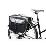 Saco duplo rígido traseiro impermeável de bicicleta com fecho de velcro no porta-bagagens P2R Hapo-G