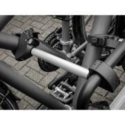 Quadro de braço fixo para porta-bicicletas de plataforma com dispositivo anti-roubo (barra em u) para a câmara básica de corvo e outras marcas Peruzzo 32 cm