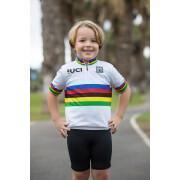 Camisola para crianças Santini UCI Official Champion Mondial Master